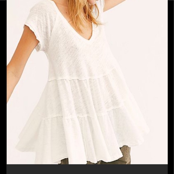 Free People Tops - Free People Sunshine in the Rain Top, Large